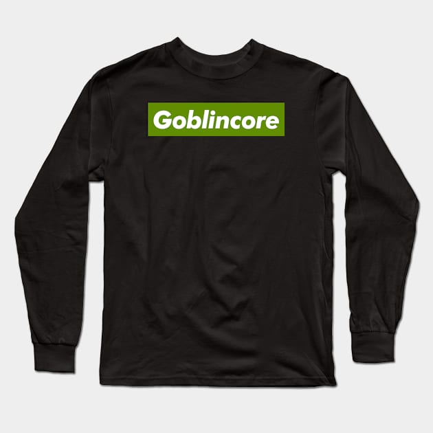 Goblincore Long Sleeve T-Shirt by monkeyflip